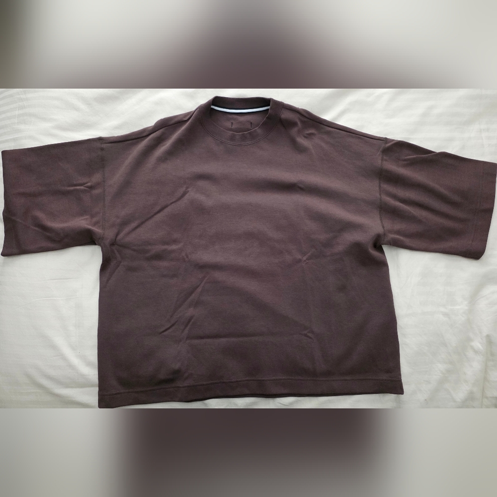 Nike Men's Sportswear Tech Fleece Re-imagined Oversized Short-Sleeve Top NWOT